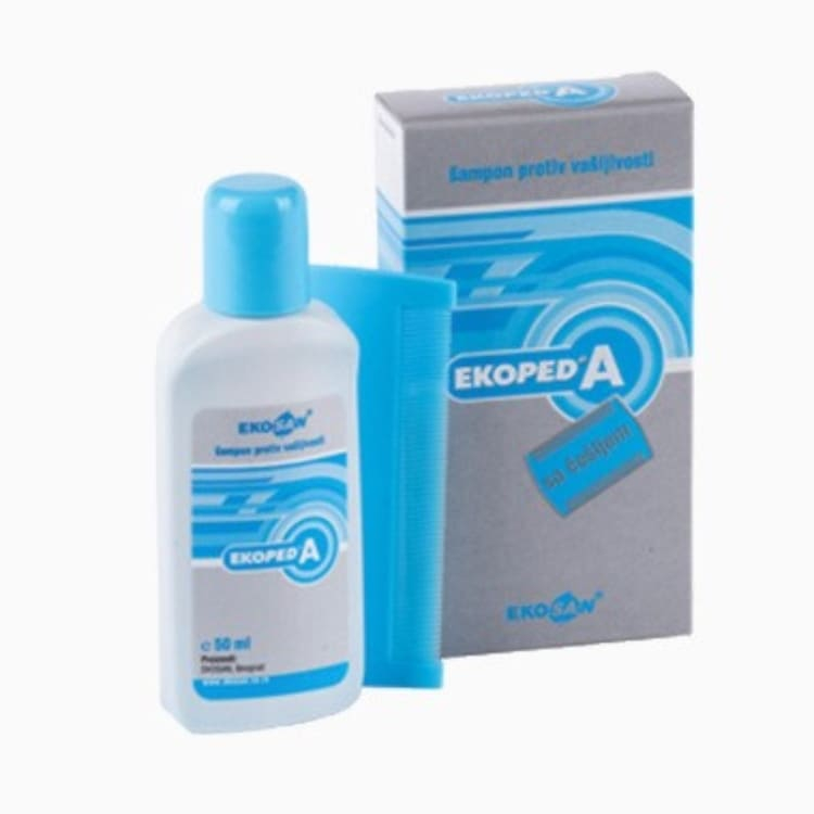 Ekoped A šampon sa češljem 50ml